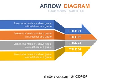 Beautiful and colorful informative business infographics. Graphs, value, stripes, arrows, text, diagrams, time. Can be used for steps, options, business processes, workflow, flowchart concept.