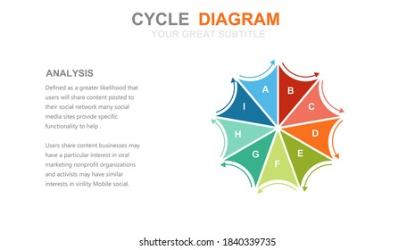 Beautiful and colorful informative business infographics. Graphs, value, stripes, arrows, text, diagrams, time. Can be used for steps, options, business processes, workflow, flowchart concept.