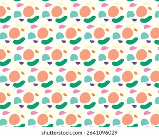 BEAUTIFUL AND COLORFUL ROUND SHAPED COVER, WRAPPING PAPER, CARPET, WALLPAPER, BACKGROUND SEAMLESS PATTERN VECTOR NEW DESIGN