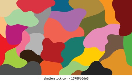 Beautiful colorful style vector background