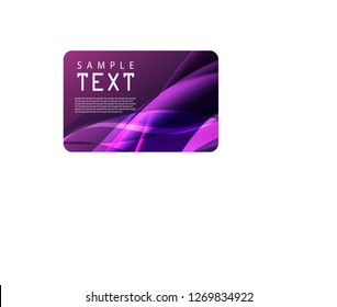 beautiful and colorful Vector modern creative and clean business card template. nice design and commercial and business vector illustration 