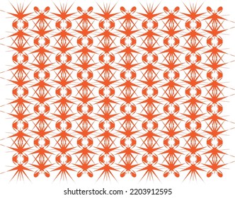 Patrón vector hermoso y colorido. Diseño vectorial impecable. Diseño textil y de tela. Sencillo y elegante. El diseño de las baldosas modernas. 