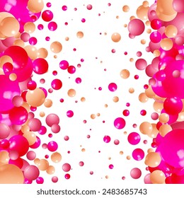 Beautiful colorful vibrant pattern. 3d illustration, 3d rendering.