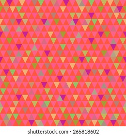 Beautiful colorful vintage geometrical vector seamless pattern background. Seamless pattern can be used for wrapping paper, postcards, textile, website background.