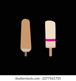 Beautiful Coloring Ice cream vector artwork.