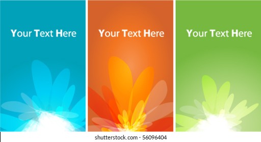 beautiful colors business card or background designs