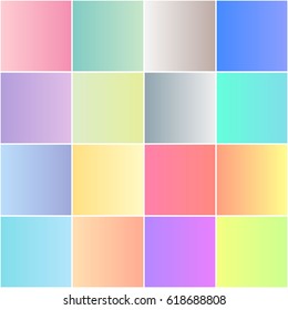 Beautiful Colors Gradient. Soft Colors