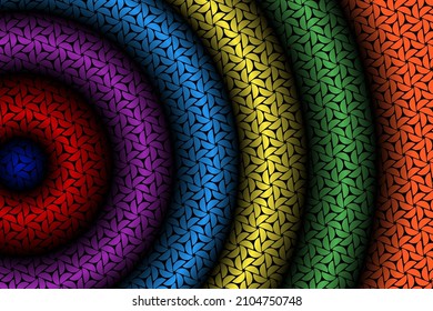 Beautiful colour CIRCLE  design  OF batik ethnic traditional flower floral and leaf  illustration for wallpaper background ads or presentation template