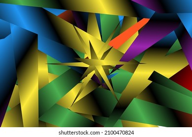Beautiful colourful  abstract caleidoscope gradient  for wallpaper background ads clothing or presentation template