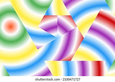 Beautiful colourful  abstract caleidoscope gradient  for wallpaper background ads clothing or presentation template