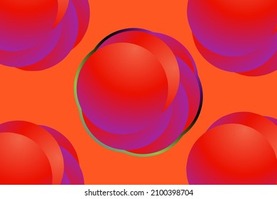 Beautiful colourful  abstract circle gradient design for wallpaper background ads or presentation template