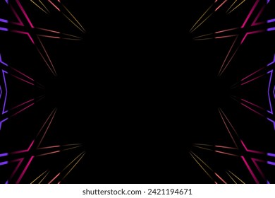 Beautiful colourful abstract line art gradient pattern design background for commercial wallpaper or presentation