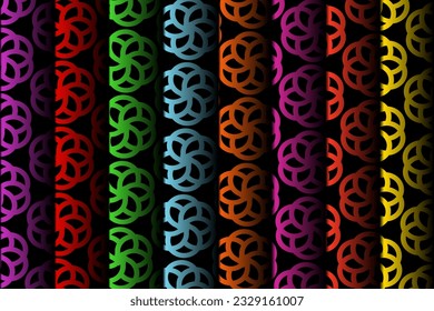 Beautiful colourful flower gradient art pattern background wallpaper ads