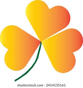 A beautiful colourful leaf design .