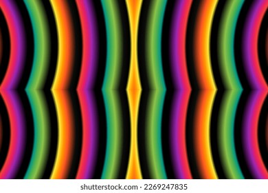 Beautiful colourful vintage rainbow gradient design background template elements