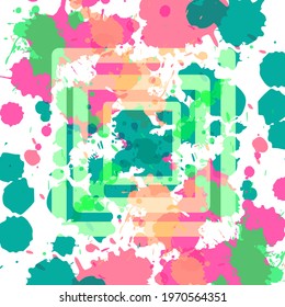 Beautiful colourful wall texture and background  pattern modern texture map with multicolour vector illustration design.