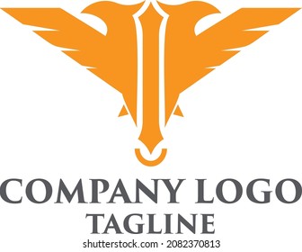 vector de plantilla de logotipo de empresa hermosa