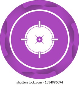 Beautiful Compass Vector Glyph icon