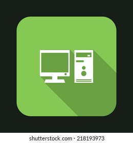 Beautiful Computer web icon