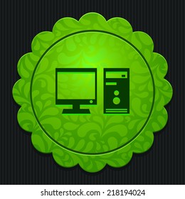 Beautiful Computer web icon