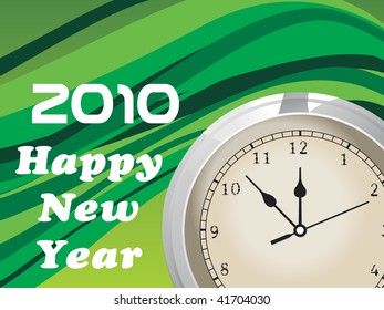 beautiful concept for new year 2010