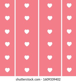 Beautiful Confetti Hearts Falling on Background. Invitation Template Background Design Vector illustration