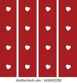 Beautiful Confetti Hearts Falling on Background. Invitation Template Background Design, Greeting Card, Poster. Valentine Day. Vector illustration