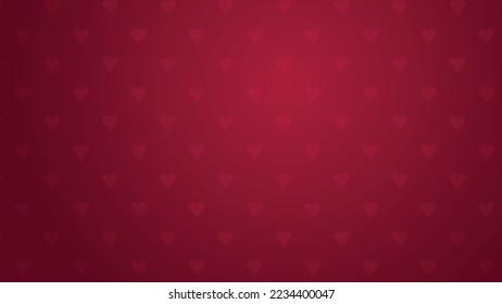 Beautiful Confetti Hearts Falling on Background.  Invitation Template Background Design, Greeting Card, Valentine's Day Poster.  Vector illustration