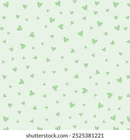 Beautiful Confetti Hearts Falling on Background. Invitation Template Background Design, Greeting Card, Poster. Seamless background with different colored confetti hearts.