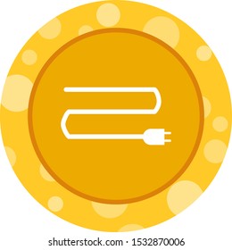 Beautiful Connection Vector Glyph icon