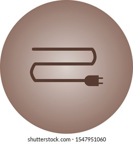Beautiful Connection Vector Glyph icon