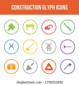 Beautiful Construction vector icon set