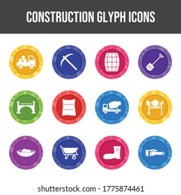Beautiful Construction vector icon set