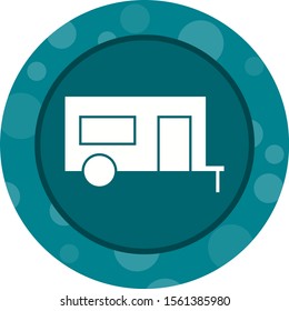 Beautiful Container Glyph Vector Icon