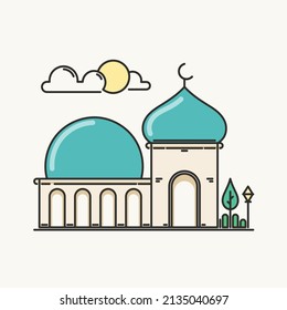 beautiful and cool Islamic themed design