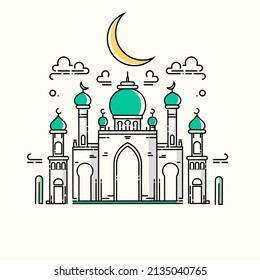 beautiful and cool Islamic themed design