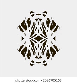beautiful cool and nice style wall motif vector illustration