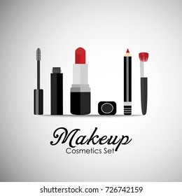 Beautiful Cosmetic Icons for Ladies. Cosmetics. Beauty Ornaments