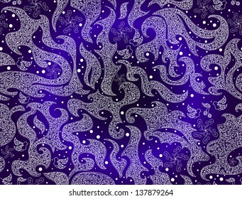 Beautiful cosmic seamless