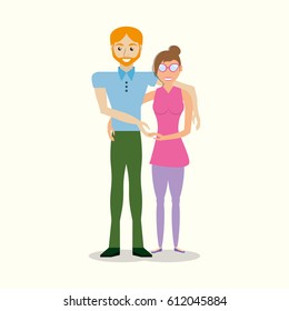 beautiful couple romantic image