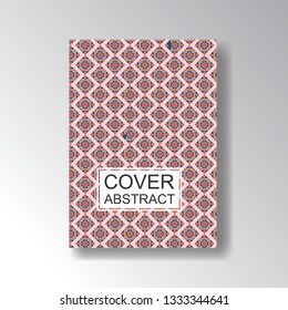 Beautiful Cover Geometric Pattern for business design. Simple shapes composition