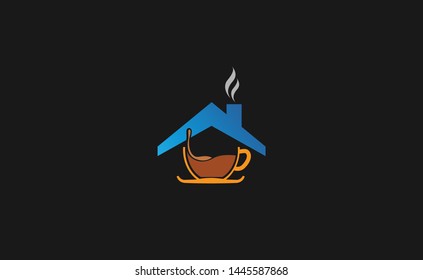 A beautiful and creative coffee or tea house shop