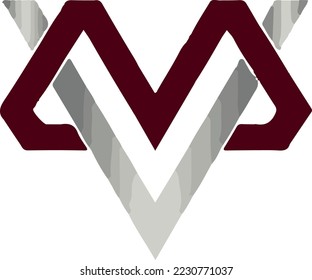 a beautiful creative design logo combined with letters