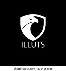 beautiful creative eagle logo design
