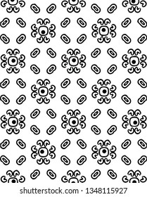 Beautiful creative wallpaper tile vector pattern texture design for many ideas