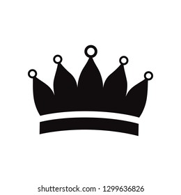 beautiful crown isolated icon