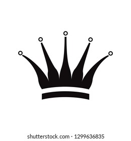 beautiful crown isolated icon