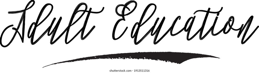 Beautiful Cursive Typography Black Color Text Vector Quote