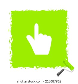 Beautiful Cursor Hand web icon