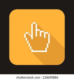 Beautiful Cursor Hand web icon